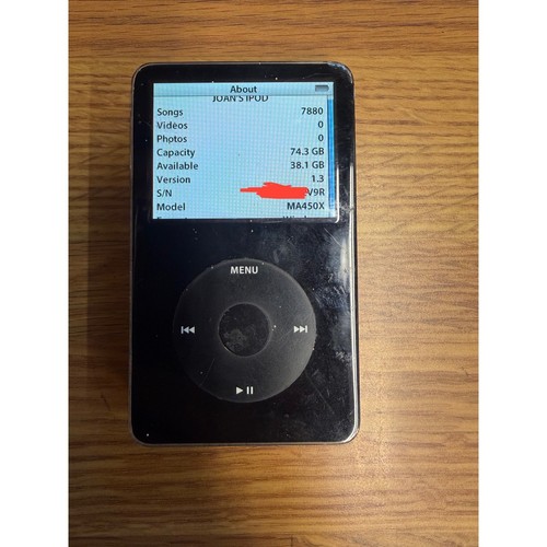 Apple ipod classic gen - apple, 5.5